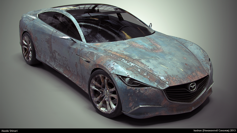 Illustration for article titled Just a Rusty Mazda